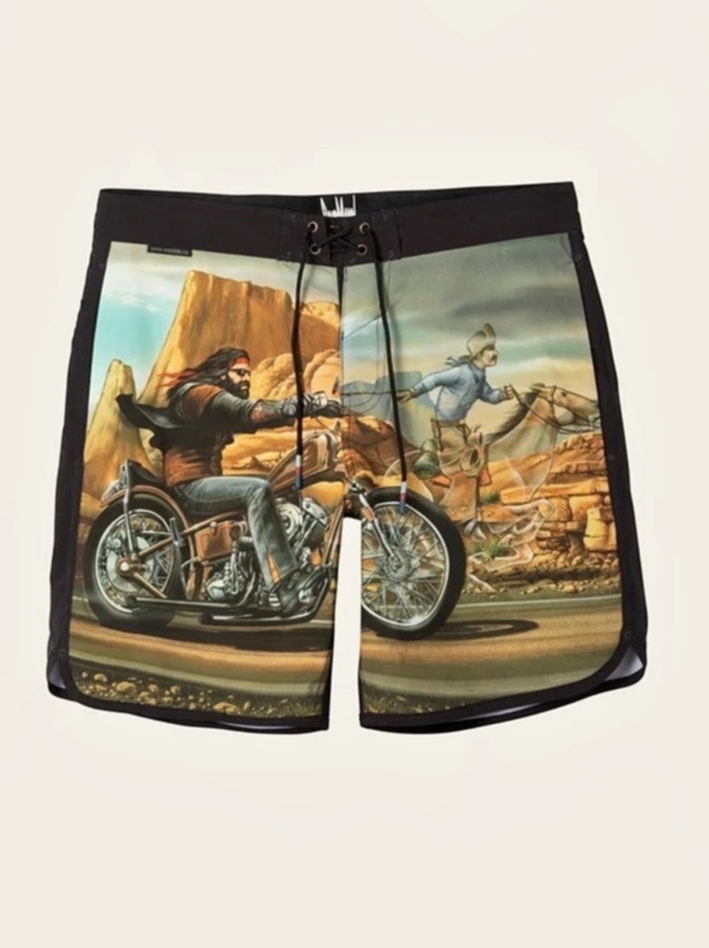 Loser Machine x David Mann Ghost Rider Board Shorts